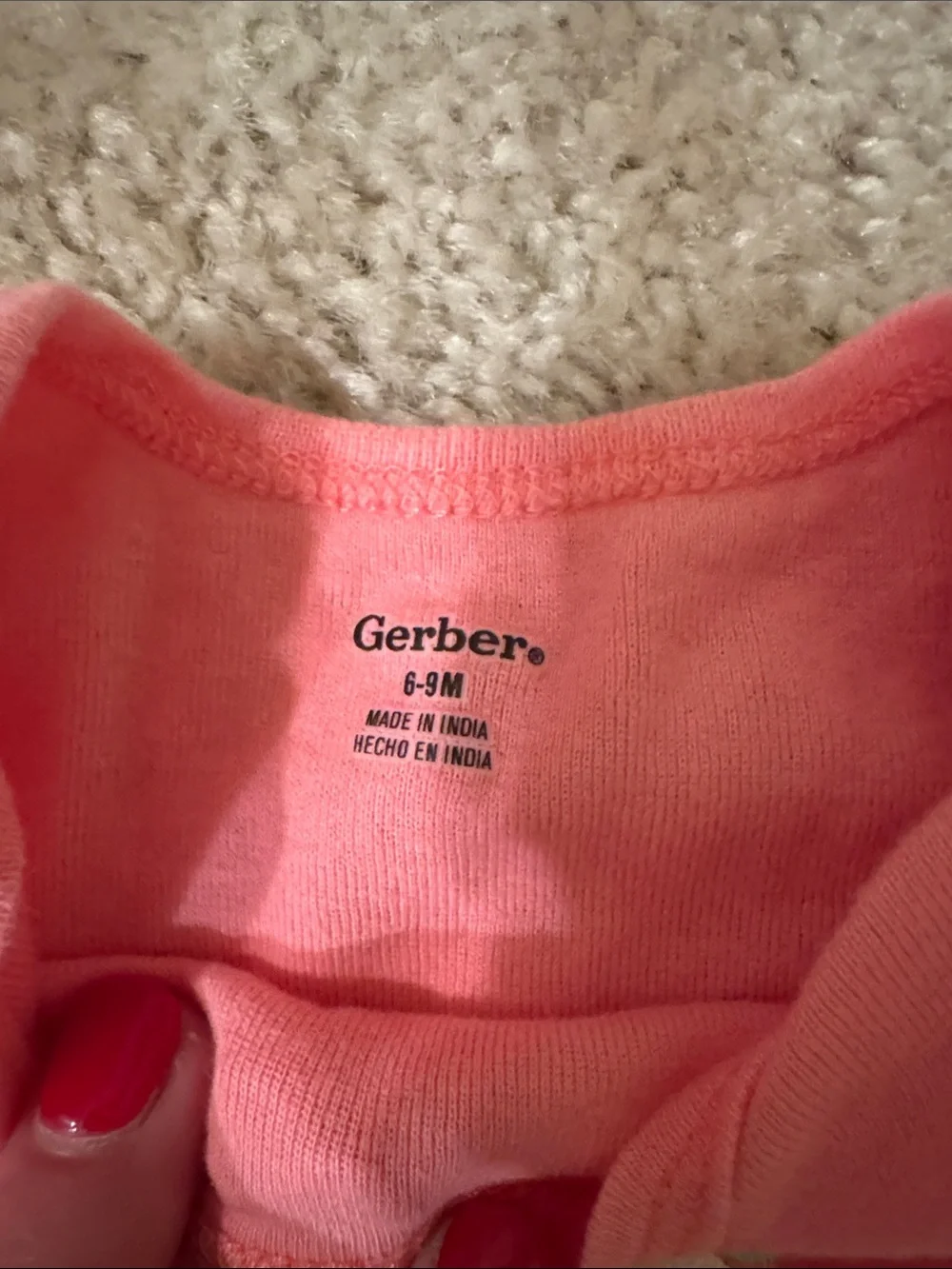 Baby Girl 6-9 months Onesie Bundle - Picture 5 of 10